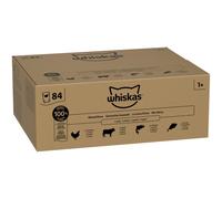 Whiskas 1+ buste 84 x 85 g - Selezione mista in gelatina