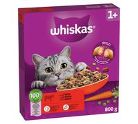 Whiskas 1+ Manzo Crocchette per gatti - 800 g