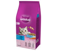 WHISKAS Adult 14kg cibo secco per gatti con tonno e verdure