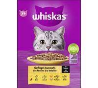 Whiskas 7+ Selezione di Pollame in Salsa 85gx48 Multipack