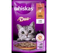 Whiskas 85gx28 Duo Manzo & Pollo in Gelatina