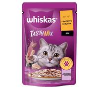 WHISKAS Adult in bustina 85g Alimento umido con agnello e tacchino in salsa