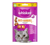 WHISKAS Anti Hairball 50g snack contro boli di pelo per gatti adulti
