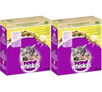 WHISKAS® Cartone asciutto Junior con pollo 5 x 800 g (Confezione da 2)