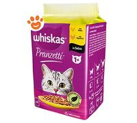 Whiskas Cat Pranzetti In Salsa Pollo & Tacchino 1+ - Whiskas Cat Pranzetti In Salsa Pollo & Tacchino 1+ - Confezione da 6x50 gr