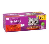Whiskas Core Selezione Gustosa Multipack 60x85 gr - Multigusto - 1° ORDINE? scegli lo sconto BZR5 / BZR20 + 200 punti fedeltà