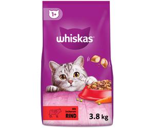 Whiskas Croccantini al Manzo, Anni +1 - 3,80 kg