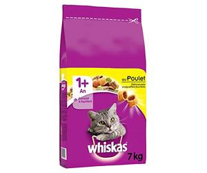 Whiskas Crocchette Ripiene per Gatto - Gusto Pollo - 7 kg