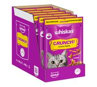 Whiskas Crunch con Pollo, Tacchino & Anatra - 6 x 100 g