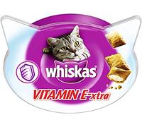 Whiskas knusper di Tasche, Vitamina E Xtra, Confezione da (8 X 50 G)
