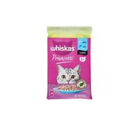 WHISKAS PRANZETTI IN SALSA 1+ SALMONE & TONNO (6 x 50 GR.)