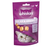 Whiskas Relax & Unwind Snack per gatto - 45 g Pollo