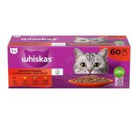 Whiskas selezione classica di bustine 60 x 85 g - in gelatina