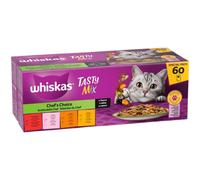 Whiskas Selezione Tasty Mix Multipack 60x85 gr - Multigusto - 1° ORDINE? scegli lo sconto BZR5 / BZR20 + 200 punti fedeltà