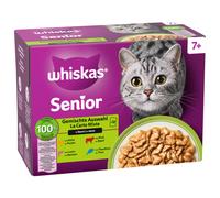 Whiskas Senior buste 12 x 85 g - 7+ Selezione Mista in Salsa