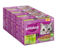 Whiskas Senior buste 144 x 85 g Alimento umido per gatti - 7+ Selezione Mista in Salsa