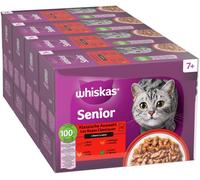 Whiskas Senior buste 48 x 85 g Alimento umido per gatti - 7+ Selezione Classica in Salsa