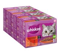 Whiskas Senior buste 48 x 85 g Alimento umido per gatti - 7+ Selezione Classica in Salsa