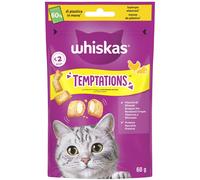 WHISKAS Snack Gatto Temptations 60G POLLO E FORMAGGIO