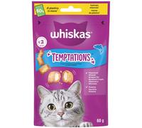 WHISKAS Snack Gatto Temptations 60G SALMONE