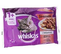 Whiskas Straccetti in Gelatina Selezione Gustosa 1+ 4 x 85 g