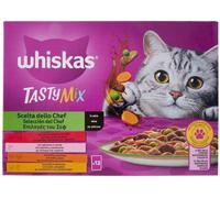 WHISKAS Tasty Mix Cat Busta Multipack 12x85G MIX CARNE E PESCE