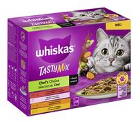 80 + 16 gratis ! 96 x 85 g Whiskas - Tasty Mix Scelta dello Chef in Salsa