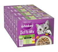 Whiskas Tasty Mix in buste Pacco misto 48 x 85 g Umido per gatto - Scelta dello Chef in Salsa