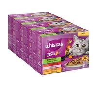 Whiskas Tasty Mix in buste Pacco misto 48 x 85 g Umido per gatto - Scelta dello Chef in Salsa