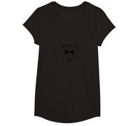 Whisker Me This: Simpatico Amante dei Gatti Maglietta, Ragazze, Nero, L