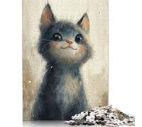 Whisker Wonders Puzzle 100% cartone riciclato Premium Puzzle in cartone per adulti e bambini Regali di Halloween 1000 pezzi (26x38 cm)