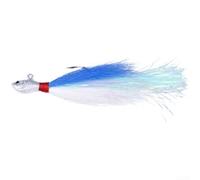 Whiskered - Esca da pesca in mare per luccioperca e spigola, in plastica di lunga durata, con testa piombata in diversi colori come giallo, blu, verde, bianco, rosa, rosso, dimensioni: 7 g, 10 g, 14 g