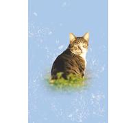 Whiskers in the Bush Notebook/Journal: Hardcover Wide Ruled Cat Journal with Numbered Pages and Index | Half Letter 5.5 x 8.5" Portable Notebook for ... and Everyday writing | Original Cover Photo