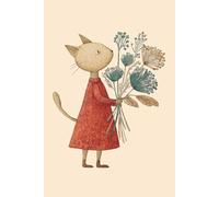 Whiskers & Wildflowers: A Whimsical Lined Journal| cottagecore style.: 6x9 |120 lined pages