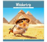 Whiskertrip - Travelling the world with a hamster (Wall Calendar 2026 12" x 24" / 30 x 60 cm (aperto) Calvendo 12 Month Wall Calendar