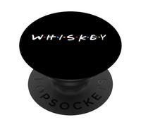 Whiskey 90s sitcom logo parodia PopSockets PopGrip Adesivo