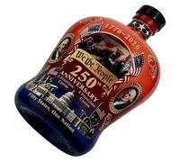 Whiskey Bottle - Alcohol Dispenser, Heritage Liquor Sculpture, American Semiquincentennial Art, Commemorates National History, Home Category, Clear 750ml Vessel For Bourbon