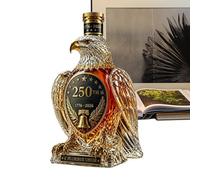 Whiskey Bottle | Commemorative Eagle Design Wine Container | Whiskey Bottle | Ideal For Brandy Bourbon Drinks Beverages Family Gathering Party Weddings Restaurant Barbecue