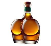 Whiskey Decanter | 300ml Funny Butt Shape Drinkware | Whiskey Glass Bottles For Liquor,for Wine Brandy Vodka Tequila Men Dad Brother Birthday Party Bar Office Apartment