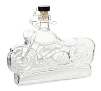 Whiskey Decanter Bottle - Motorcycle Decanter Whiskey & Wine | 310ml Vintage Motorcycle Shape Liquor With Stopper | For Family Gathering Party Hotel Weddings Restaurant Barbeque | Glass Collectible Ho