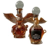 Whiskey Decanter, Eagle Shaped Glass, Animal Statue Commemorative Wine Bottle, Perfect Collectible for Men, Women, Home, Study, Living Room, Birthday, Friends, and Gatherings, 7.09x5.51x5.51 Inches
