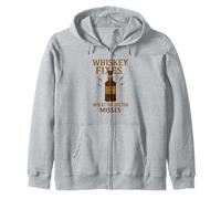Whiskey Fixes What the Doctor Misses Divertente regalo per bere Felpa con Cappuccio