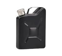 Whiskey Flask, Pocket Flask 150ml, Stainless Steel Leak Proof Barrel, Sturdy Alcohol Container, Compact Beverage Storage for Travel, Hiking, Trekking, Gym, 3.94x2.76x1.18 inches