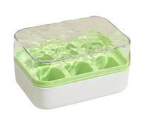 Whiskey Ice Mold, 6-Grid Maker, Pressed Design Easy Release Tray, Molds for Home Refrigerator, Durable Silicone for Cocktails, and Beverage Storage, Quick Freezing and Easy Cleaning