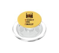 Whiskey Time Finalmente Bevitore Bourbon Amante PopSockets PopGrip per MagSafe