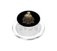 Whisky con ghiaccio per l'inferno PopSockets PopGrip per MagSafe