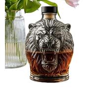 Whisky Decanter - Set Di Whisky Per Signori | Idraulico In | Regalo Di Compleanno Per Uomini Donne Cristalline Senza Piombo, Presentazione Chic, Accessorio Per Bar Di Lusso, Scatola Degli