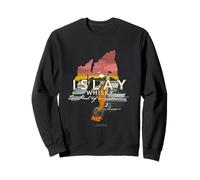 Whisky Design Single Malt Whisky dell'isola di Islay Felpa