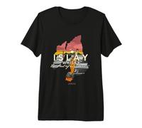 Whisky Design Single Malt Whisky dell'isola di Islay Maglietta Premium