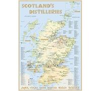 Whisky Distilleries Scotland - Poster 42x59.4cm - Standard Edition: The Whiskylandscape